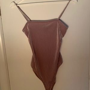 Velvet bodysuit